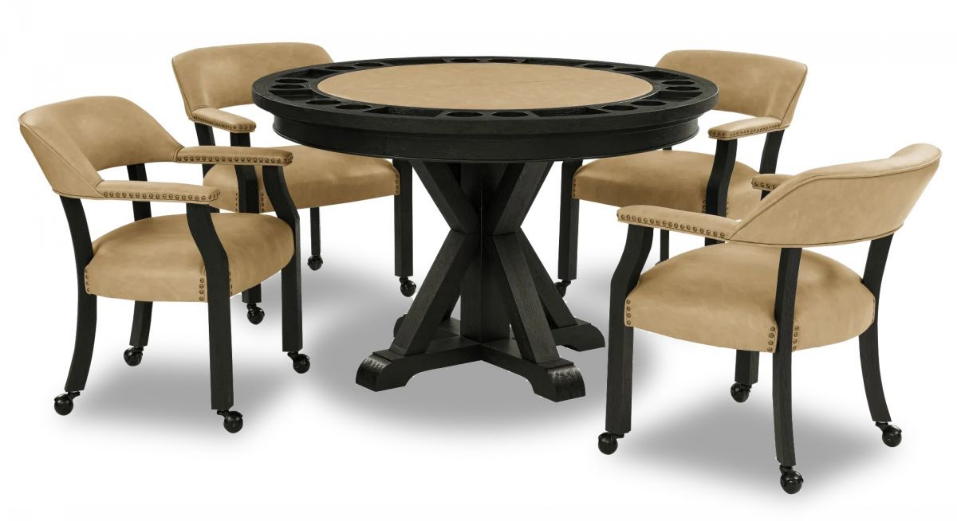 Picture of Rylie Gaming Table & 4 Chairs