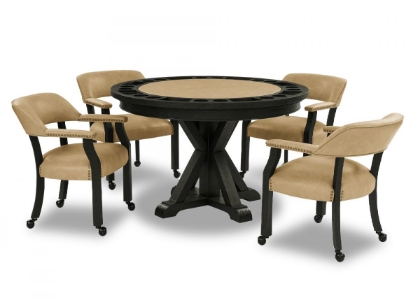 Picture of Rylie Gaming Table & 4 Chairs