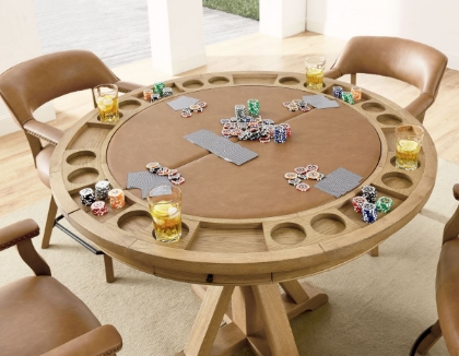 Picture of Rylie Counter Height Gaming Table & 4 Stools