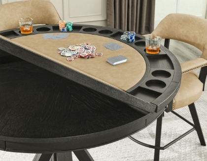 Picture of Rylie Counter Height Gaming Table & 4 Stools