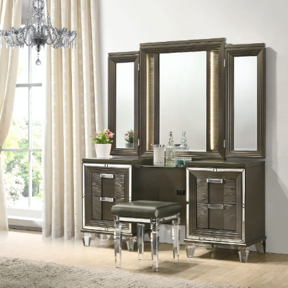 Picture of Twenty Nine Vanity, Mirror & Stool