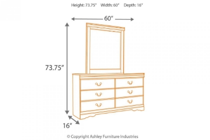 Picture of Huey Vineyard Dresser & Mirror