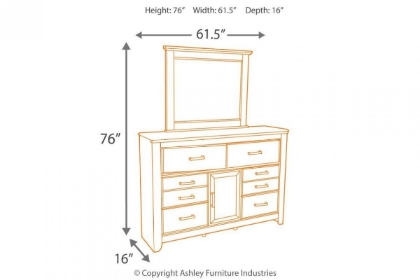 Picture of Juararo Dresser & Mirror