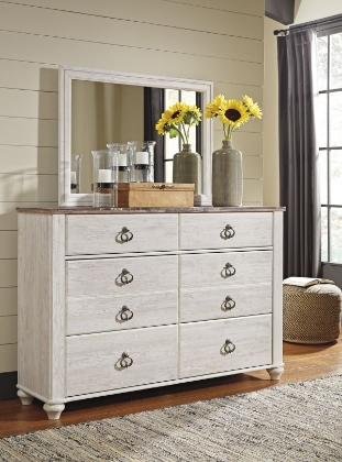 Picture of Willowton Dresser & Mirror