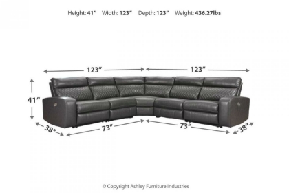 Picture of Samperstone Power Reclining Sectional