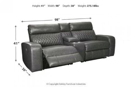 Picture of Samperstone Power Reclining Loveseat