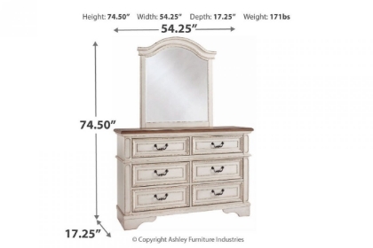 Picture of Realyn Dresser & Mirror