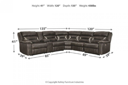 Picture of Kincord Power Reclining Sectional