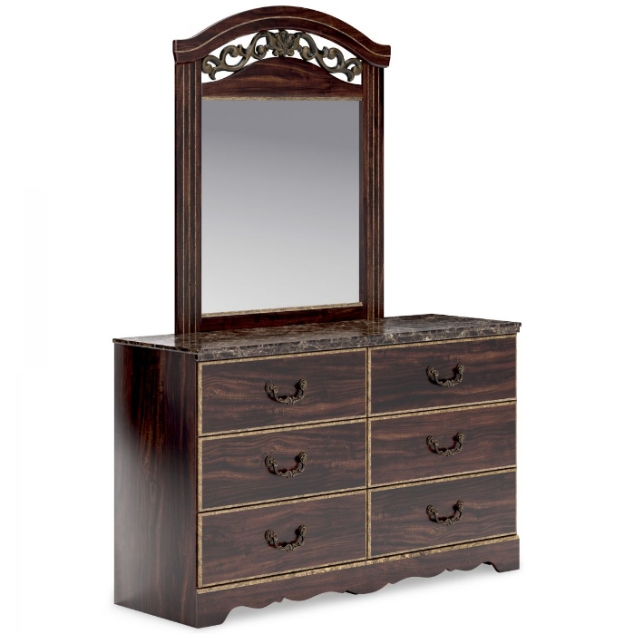 Picture of Glosmount Dresser & Mirror