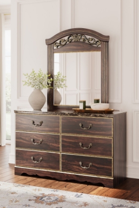 Picture of Glosmount Dresser & Mirror