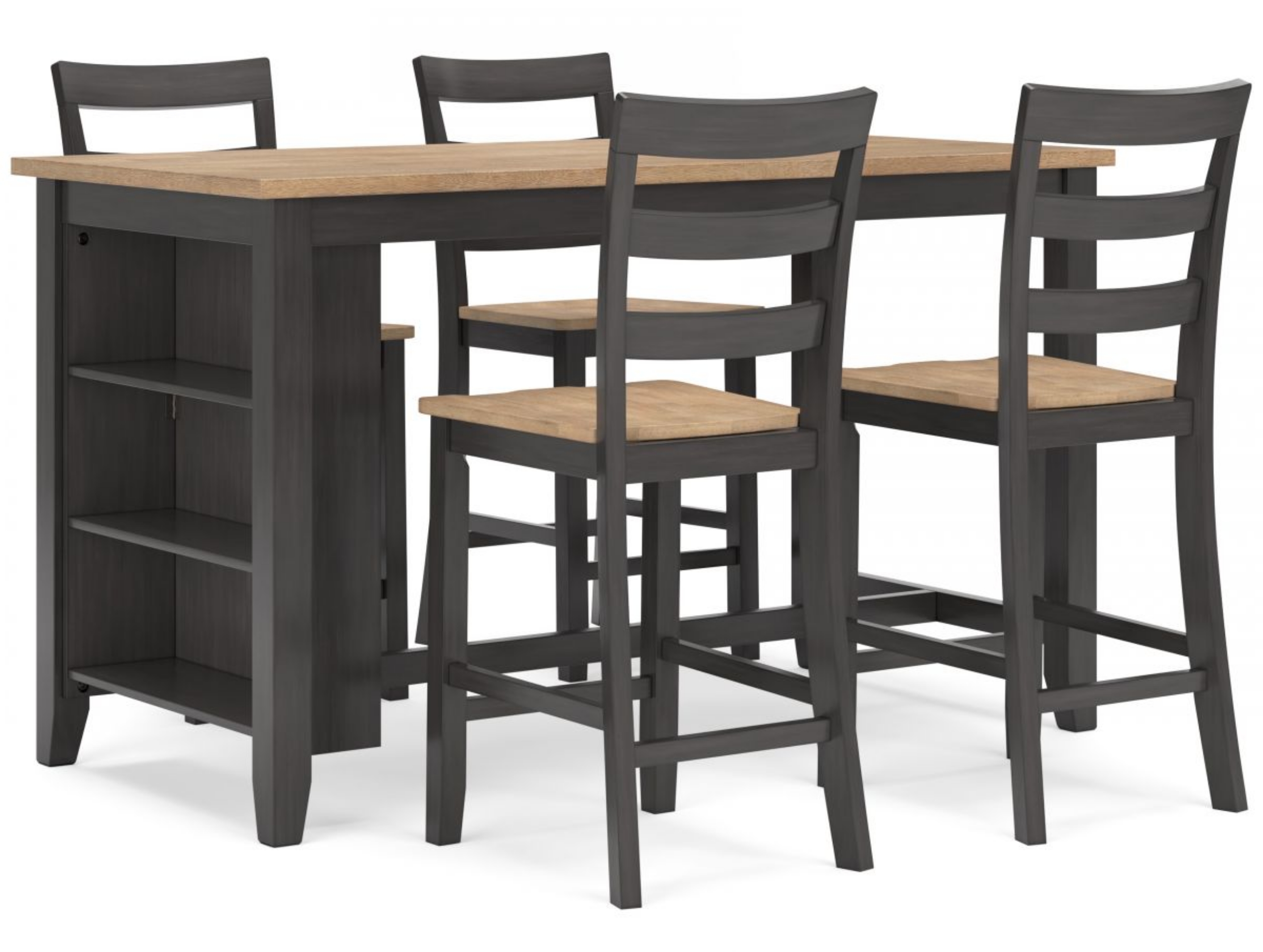 Picture of Gesthaven Counter Height Dining Table & 4 Stools