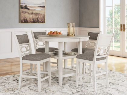 Picture of Erinberg Counter Height Dining Table & 4 Stools