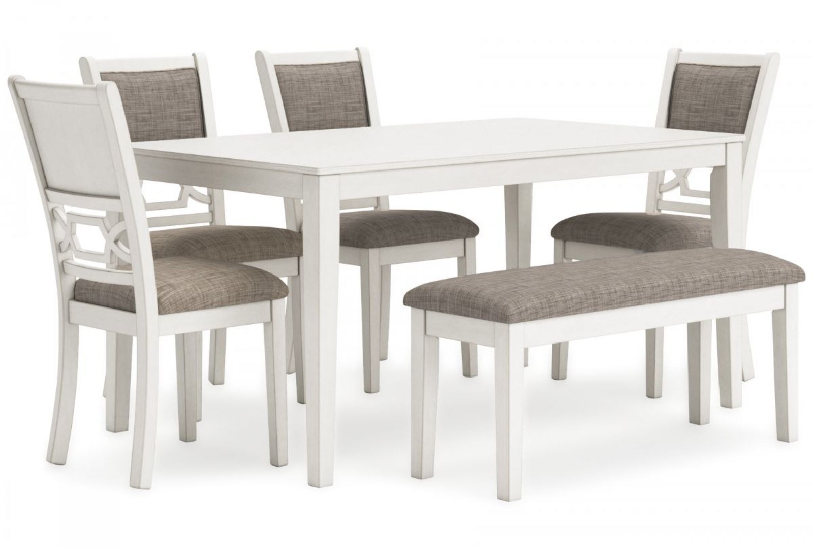 Picture of Erinberg Dining Table, 4 Chairs & Bench