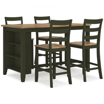 Picture of Gesthaven Counter Height Dining Table & 4 Stools