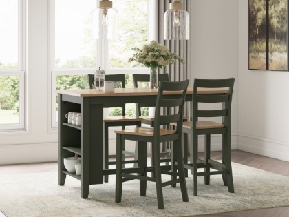 Picture of Gesthaven Counter Height Dining Table & 4 Stools