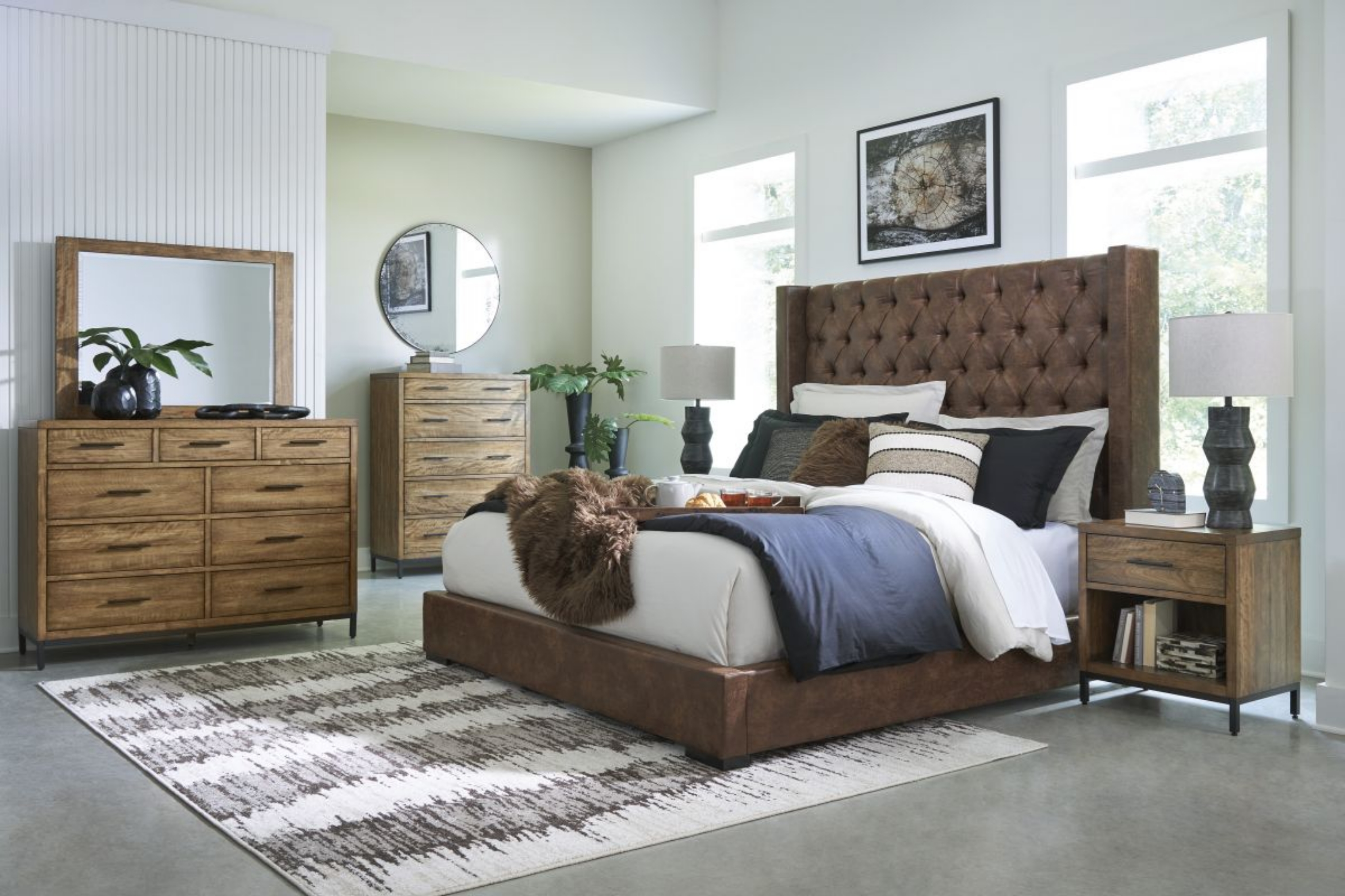 Picture of Steenlage 5 Piece King Bedroom Group