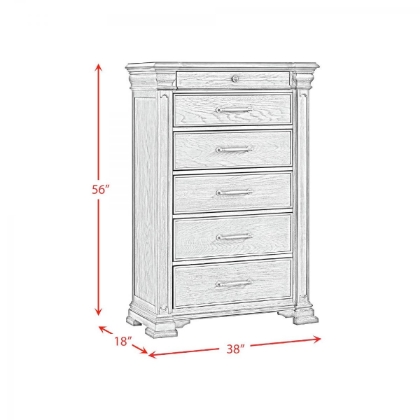 Picture of Kings Court Chest of Drawers