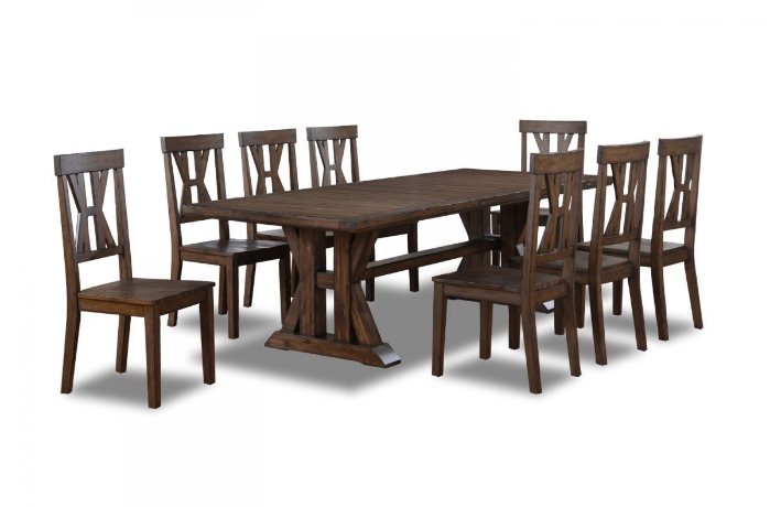 Picture of Auburn Dining Table & 8 Chairs