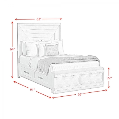 Picture of Avalanche Queen Size Bed