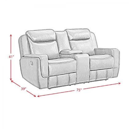 Picture of Panther Reclining Loveseat