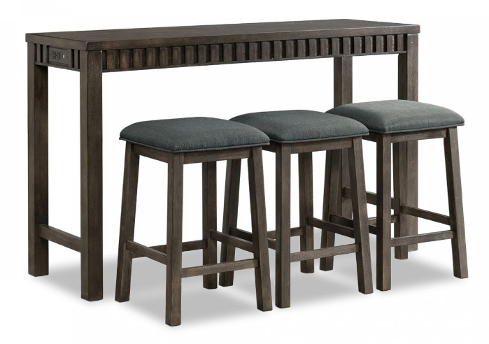 Picture of Shelter Bay Bar Table & 3 Stools
