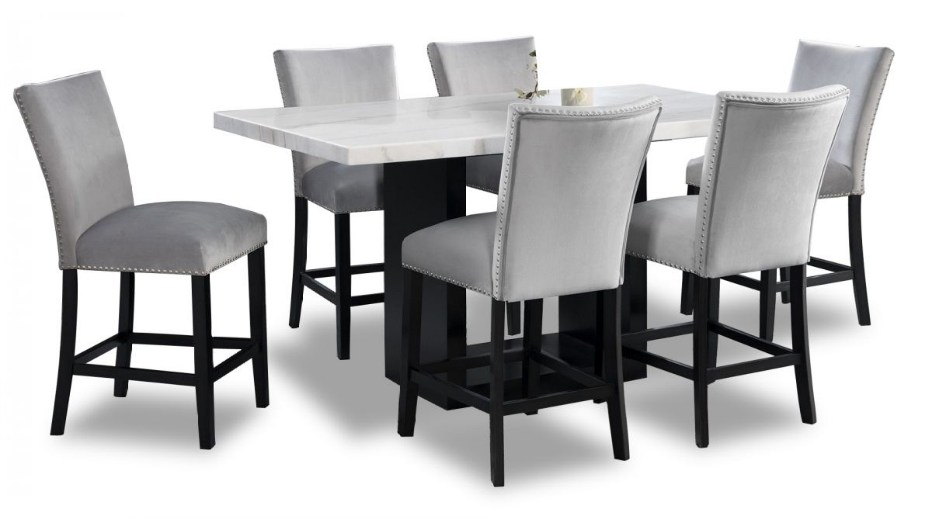 Picture of Francesca Counter Height Dining Table & 6 Stools