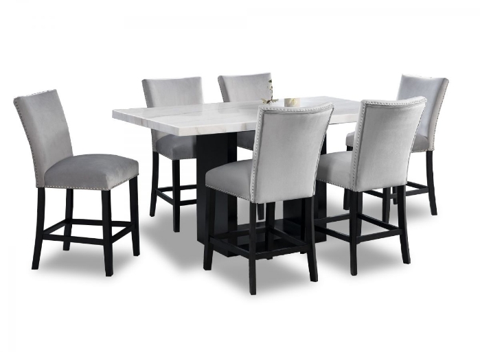 Picture of Francesca Counter Height Dining Table & 6 Stools