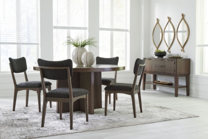 Picture of Korestone Dining Table & 4 Chairs