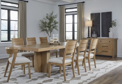 Picture of Kristiland Dining Table & 8 Chairs