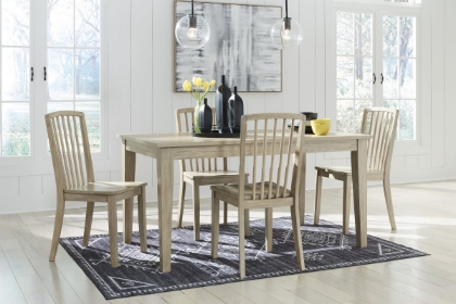 Picture of Gleanville Dining Table & 4 Chairs