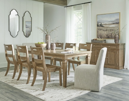 Picture of Mylarken Dining Table & 8 Chairs