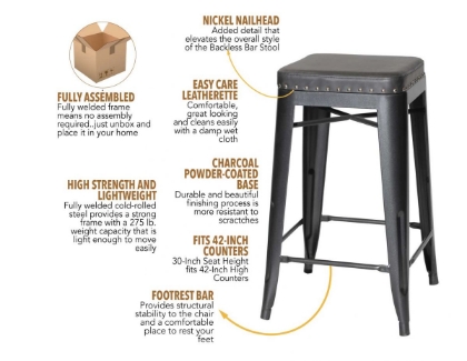 Picture of Hank Bar Height Barstool