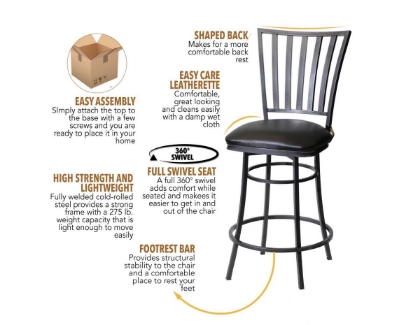 Picture of Stellan Counter Height Barstool