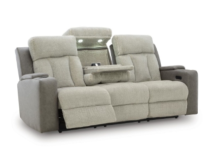 Picture of Stately Check Power Reclining Sofa