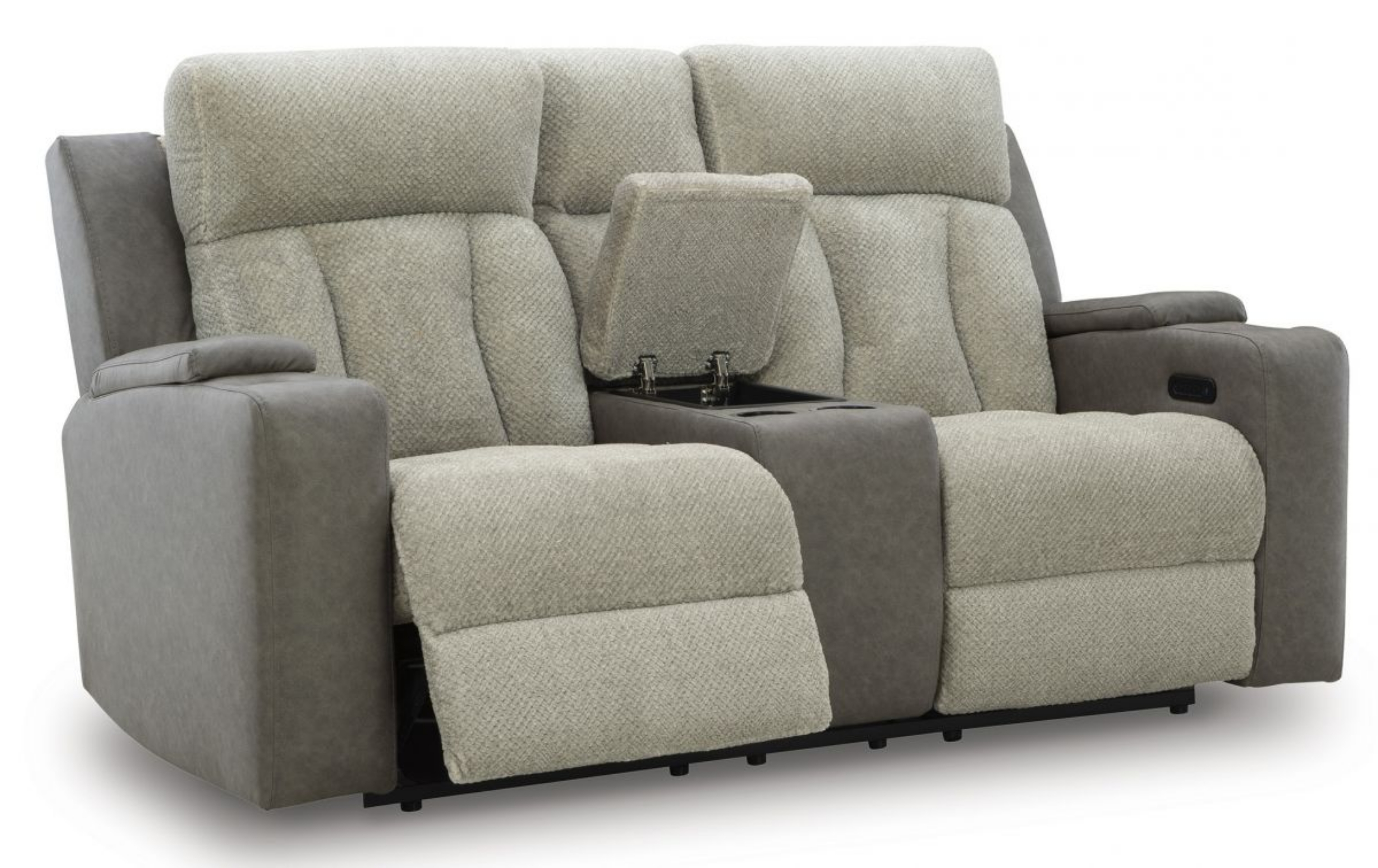 Picture of Stately Check Power Reclining Loveseat