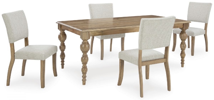 Picture of Rybergston Dining Table & 4 Chairs