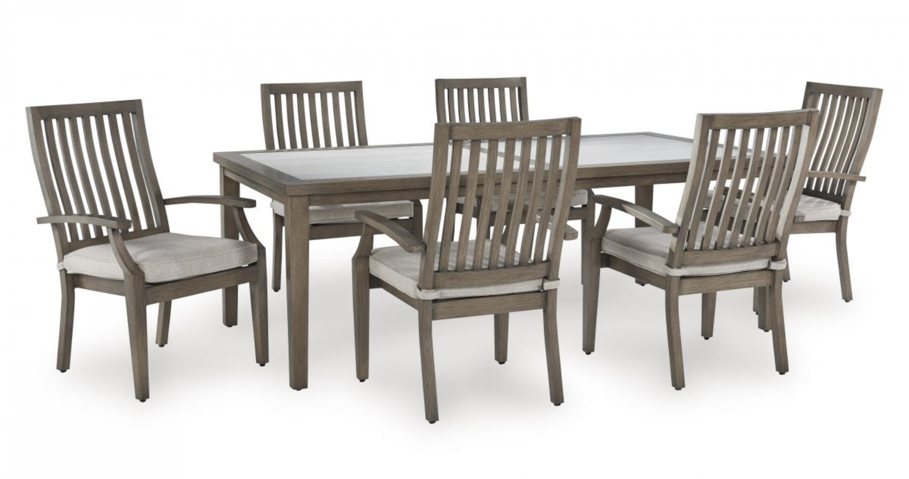 Picture of Rainier Ranch Outdoor Dining Table & 6 Chairs