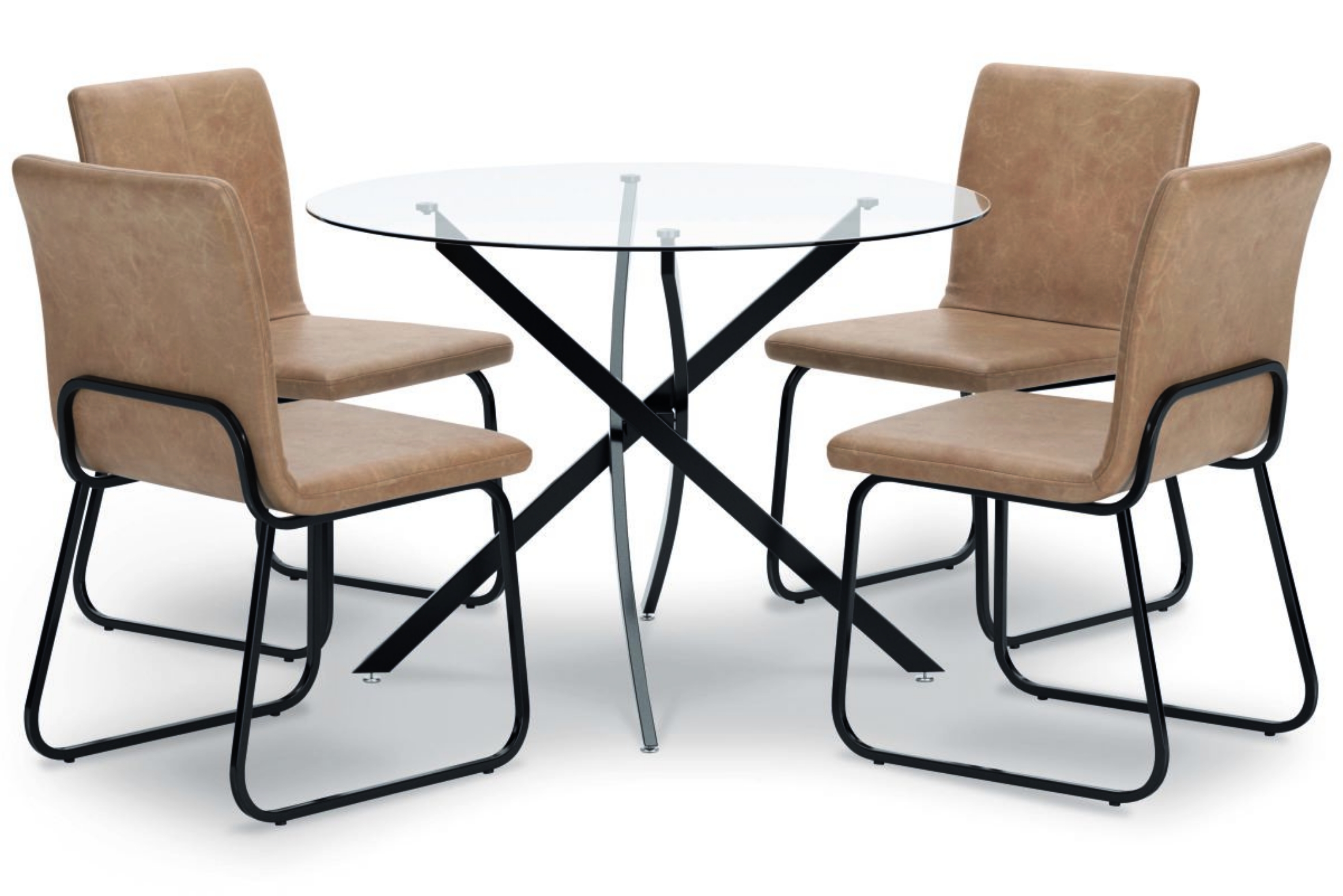 Picture of Pharwynn Dining Table & 4 Chairs