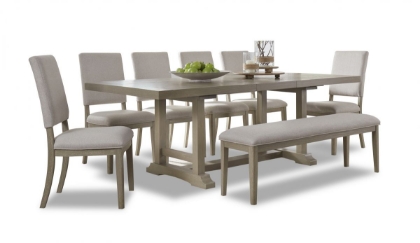 Picture of Vallardia Dining Table, 6 Chairs & Bench