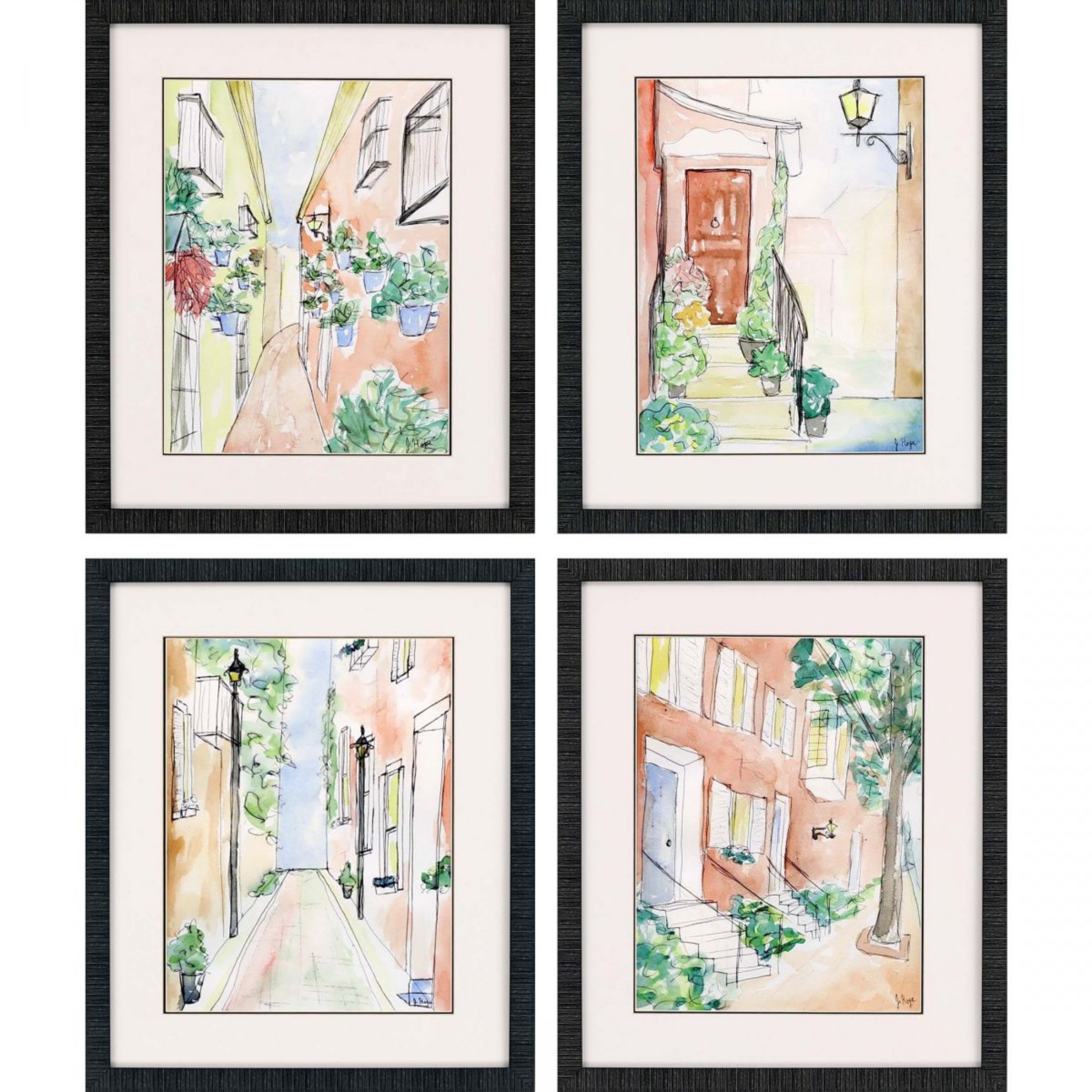 Picture of Strolling Wall Art Set