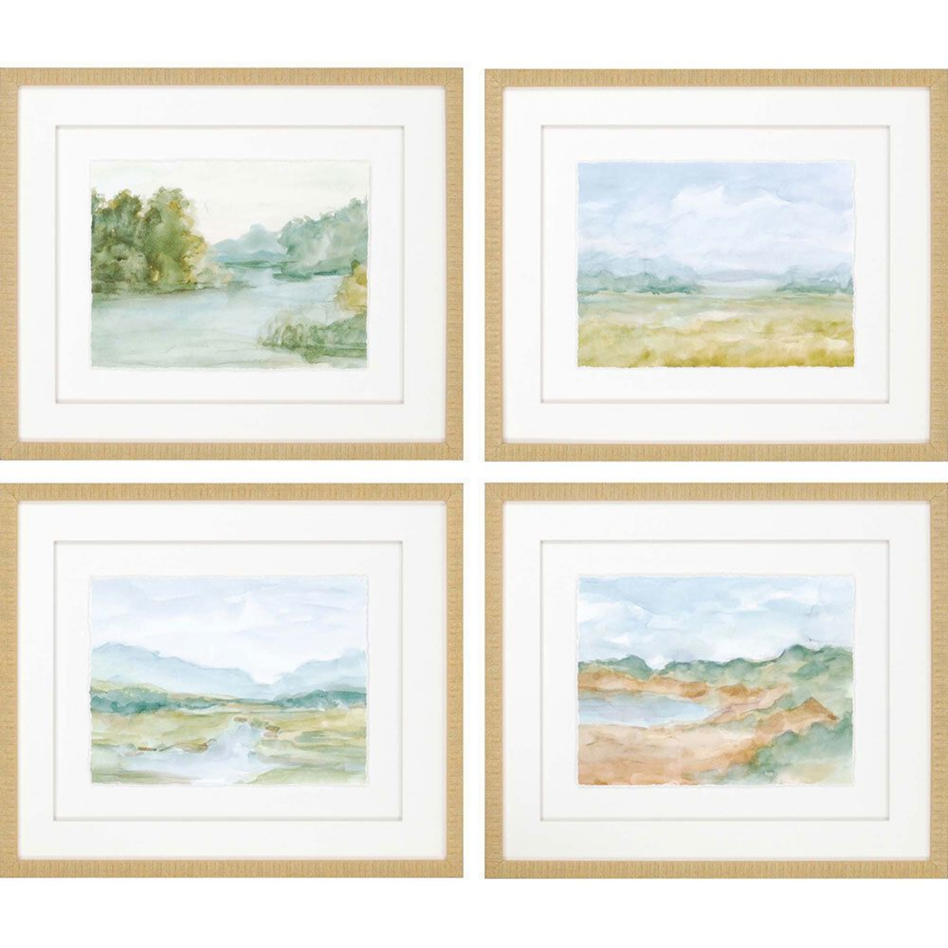 Picture of Watercolour Wall Art Set