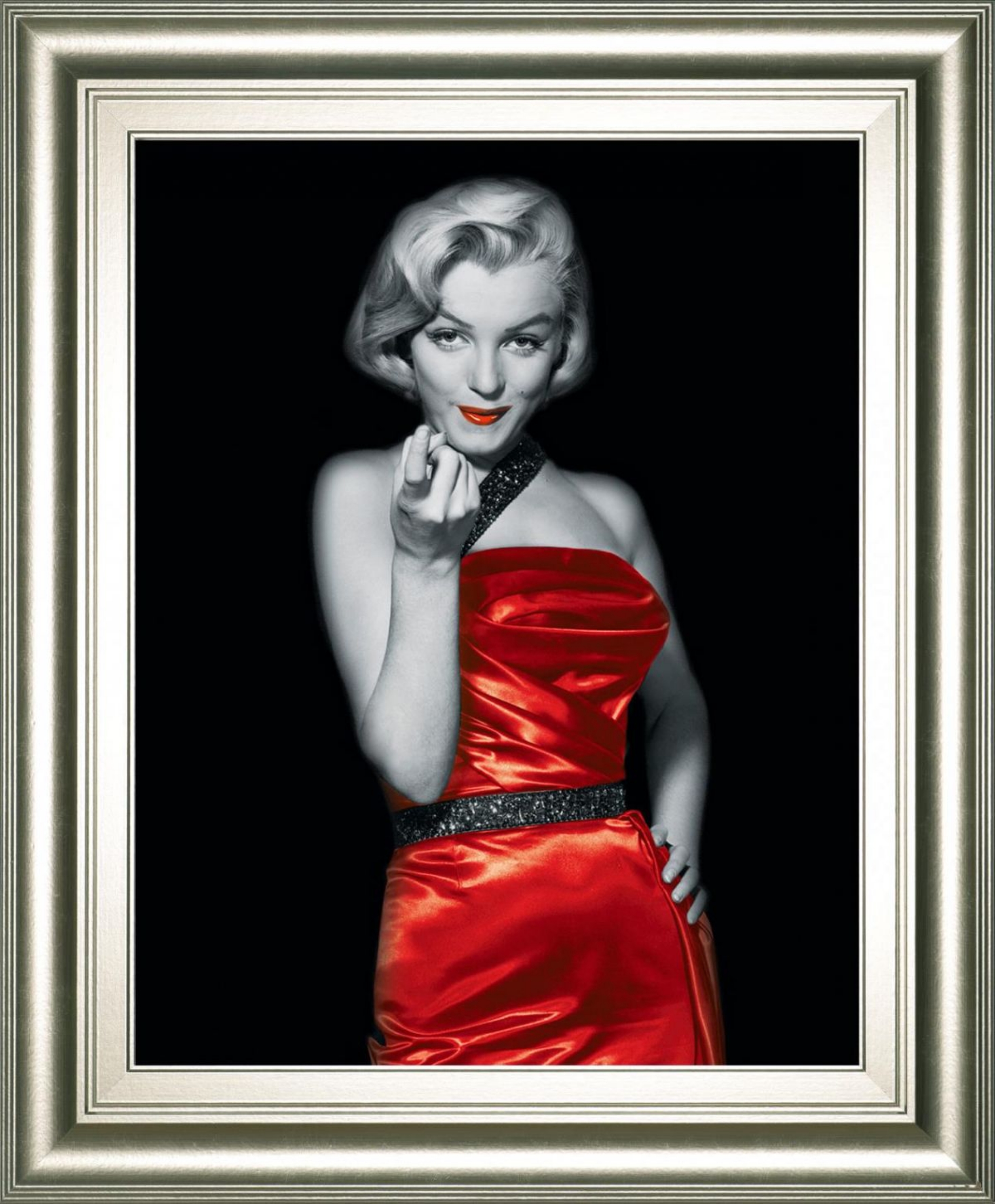 Picture of Lady in Red Wall Art