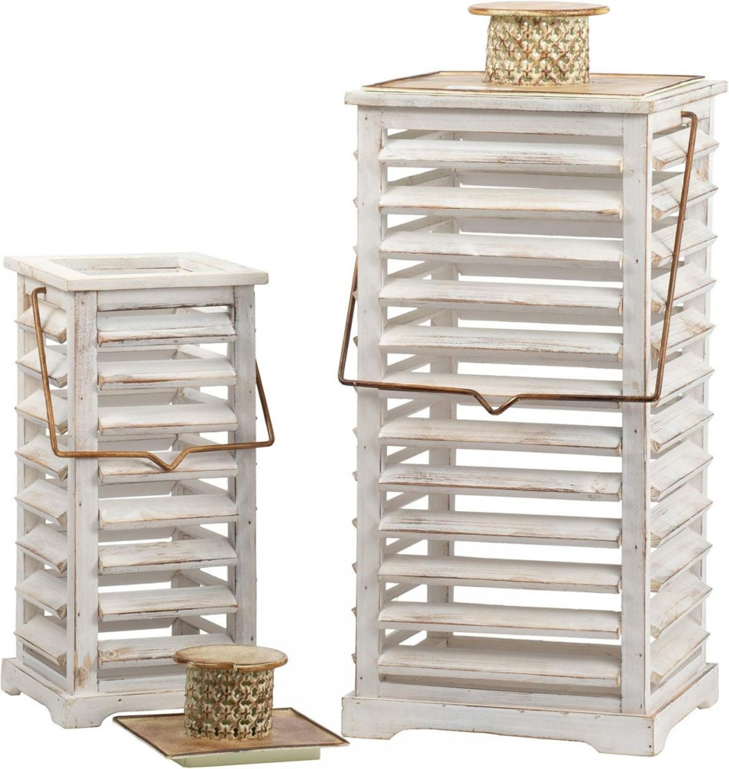 Picture of Hesper Hanging Garden Lantern Set