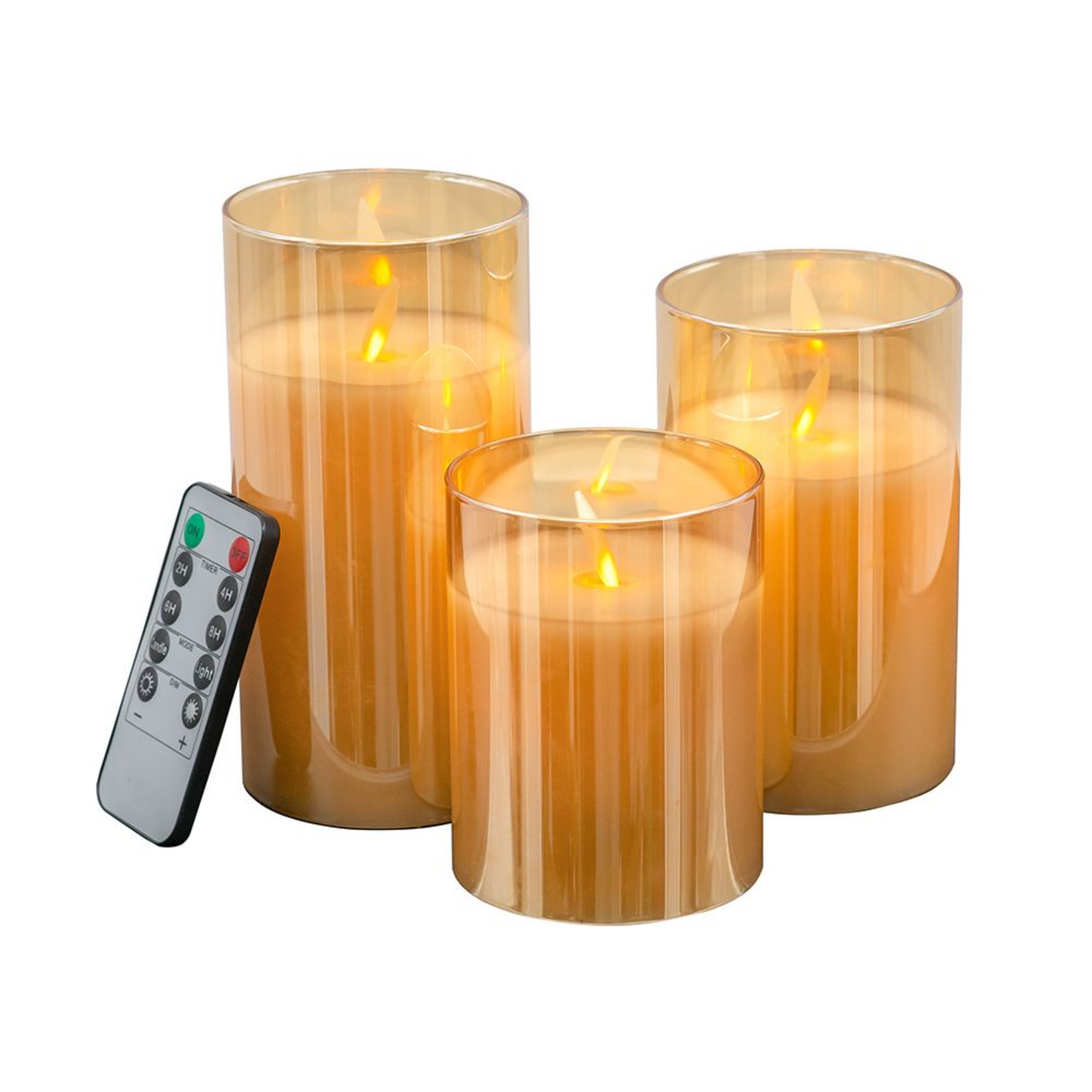 Picture of LED Wax Candles Set