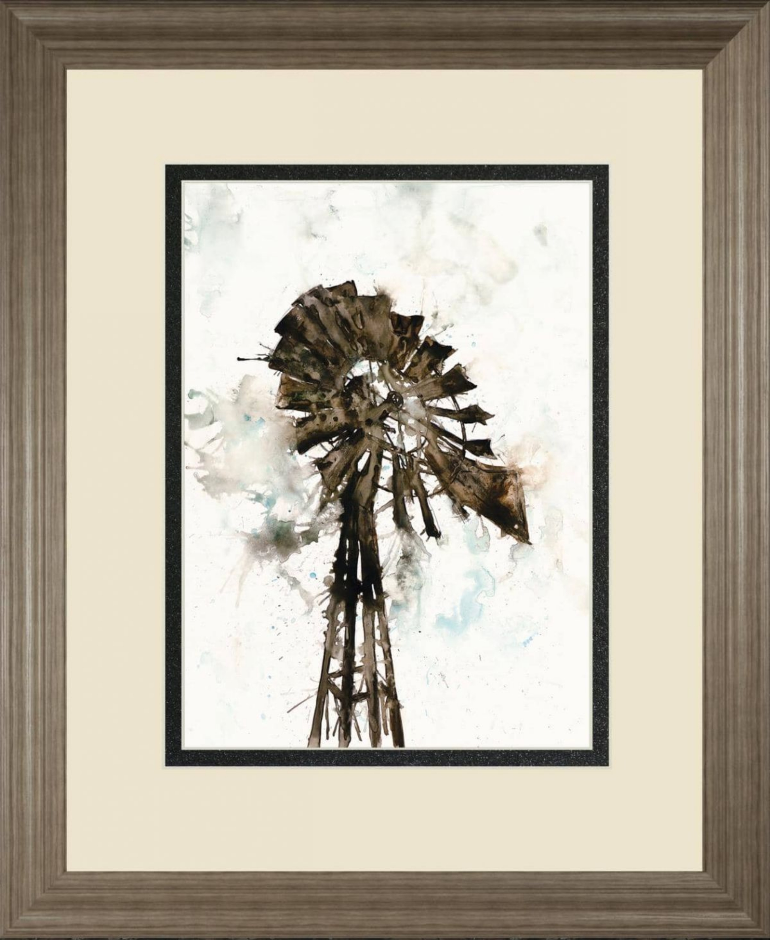 Picture of Watercolor Windmill Wall Art