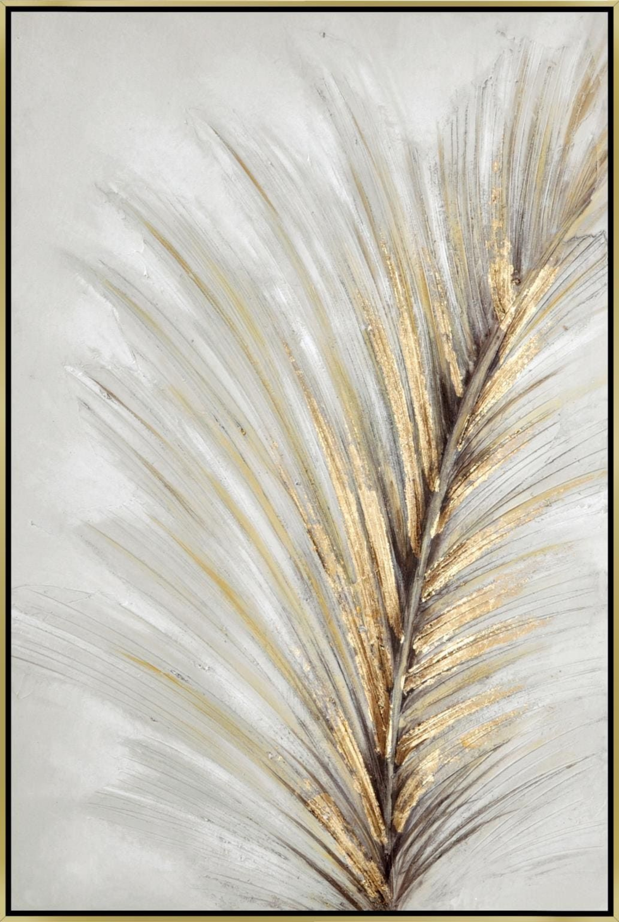 Picture of Framed Feather Canvas Wall Art