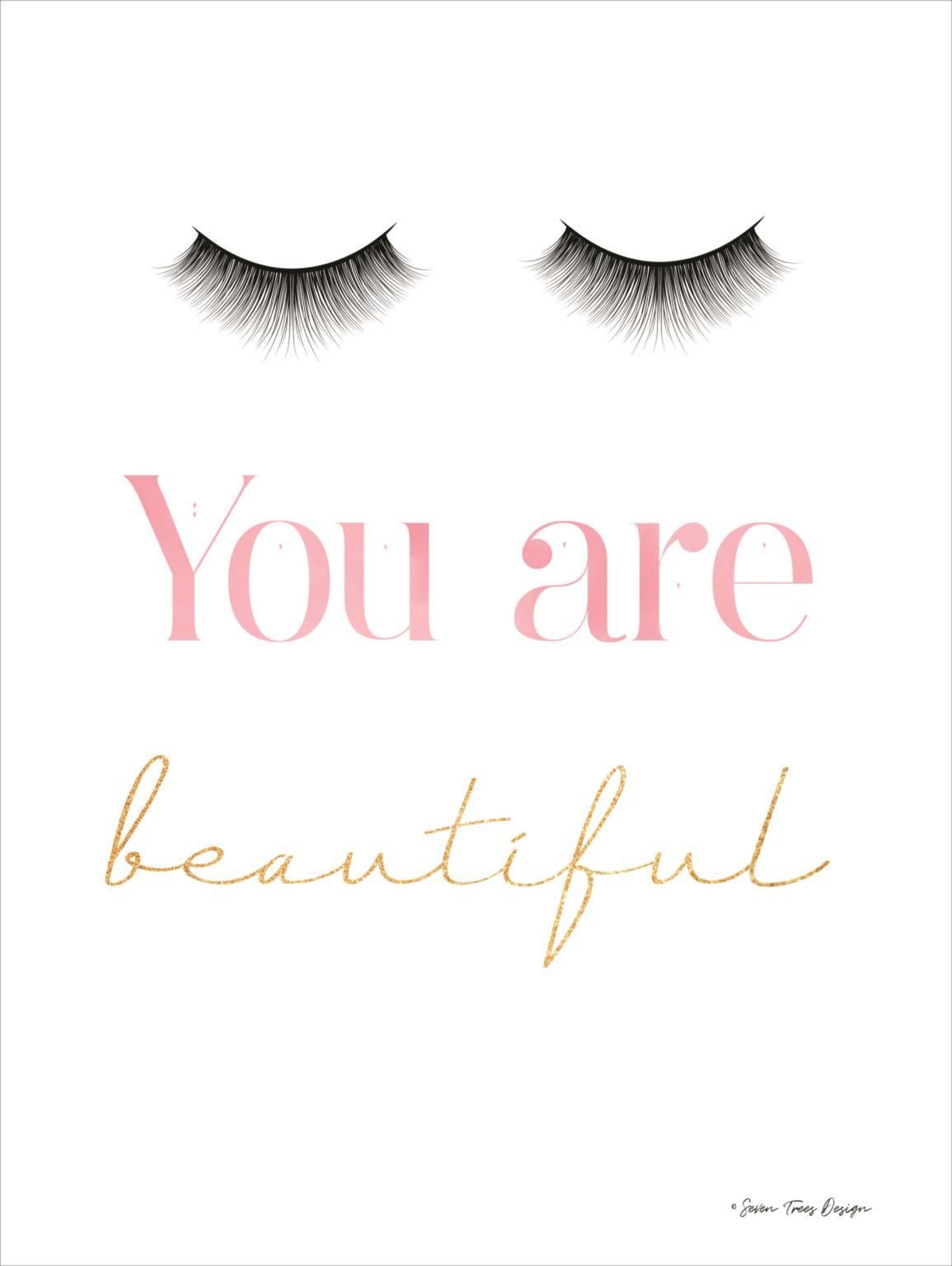 Picture of You Are Beautiful Wall Art
