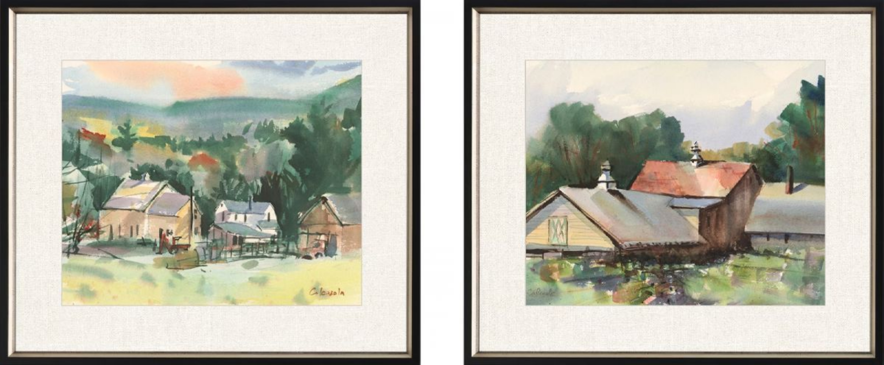 Picture of Valley Farm II Wall Art Set