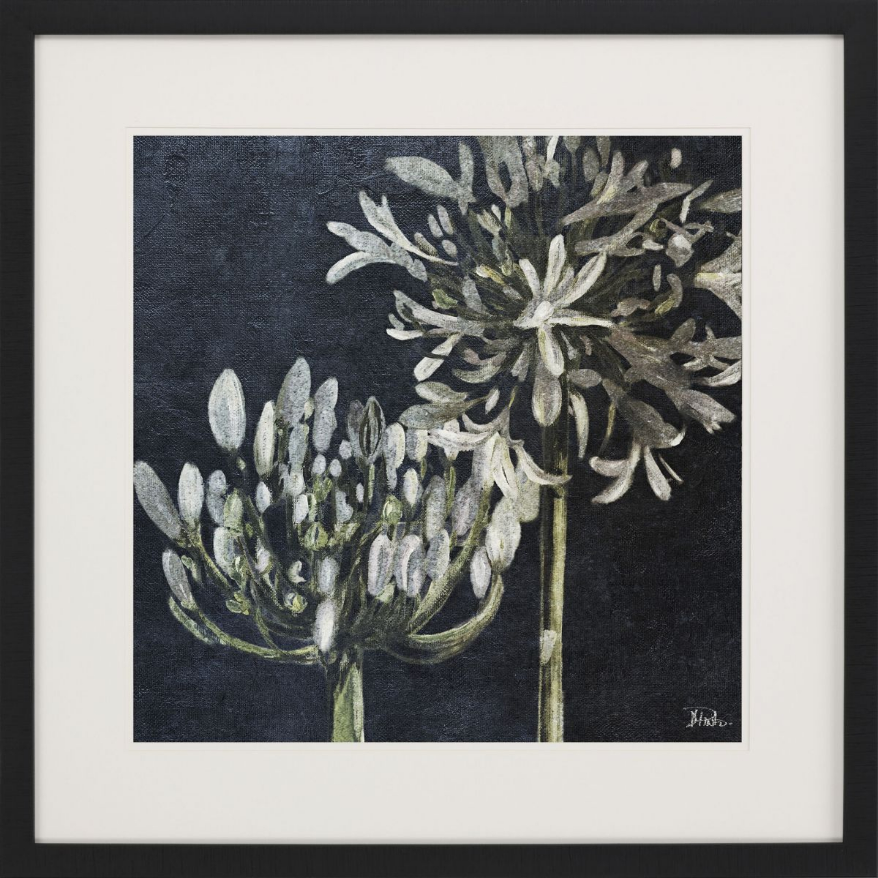 Picture of Midnight Lilies II Wall Art