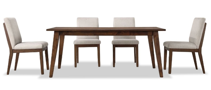 Picture of Canton Dining Table & 4 Chairs